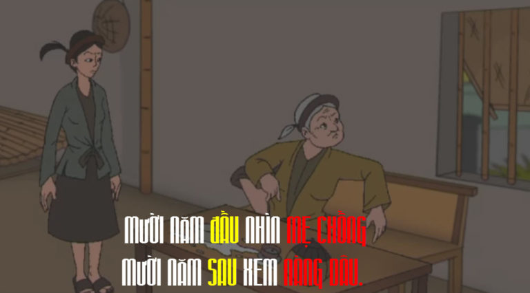 .MƯỜI NĂM ĐẦU NHÌN MẸ CHỒNG – MƯỜI NĂM SAU XEM NÀNG DÂU