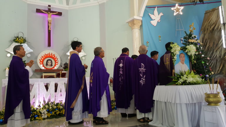 HỌ ĐẠO BA CHÂU : THÁNH LỄ GIỖ MÃN TANG CHA CỐ PHAOLÔ TRƯƠNG TẤN LỰC
