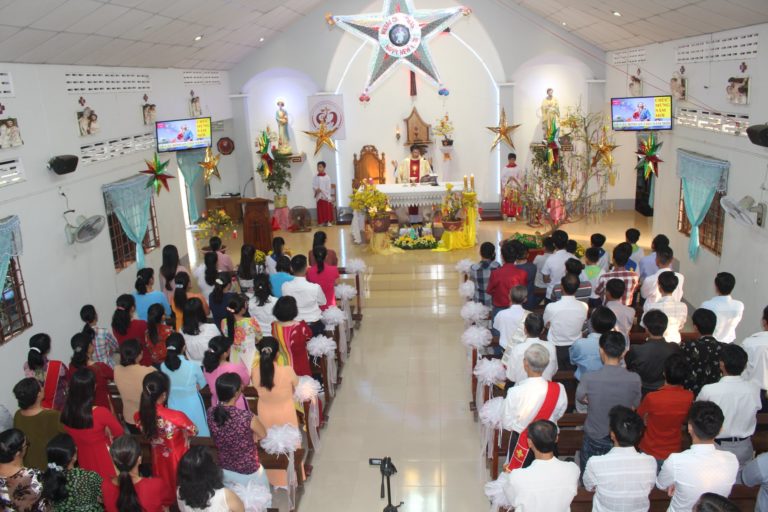 Họ đạo Giồng Dầu : Thánh Lễ Cầu Bình An Năm Mới 2019