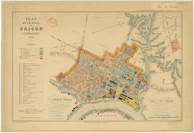 Xem bản đồ và hình ảnh hiếm có của Sài Gòn xưa