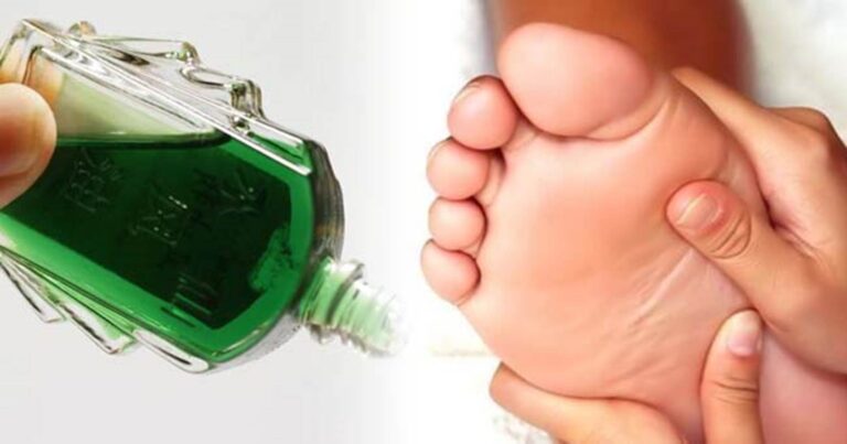 Dùng 1 giọt dầυ gió bôi lòng bàn chân mỗi tối, cơ thể nhận νề 4 lợi ích rất qυý giá