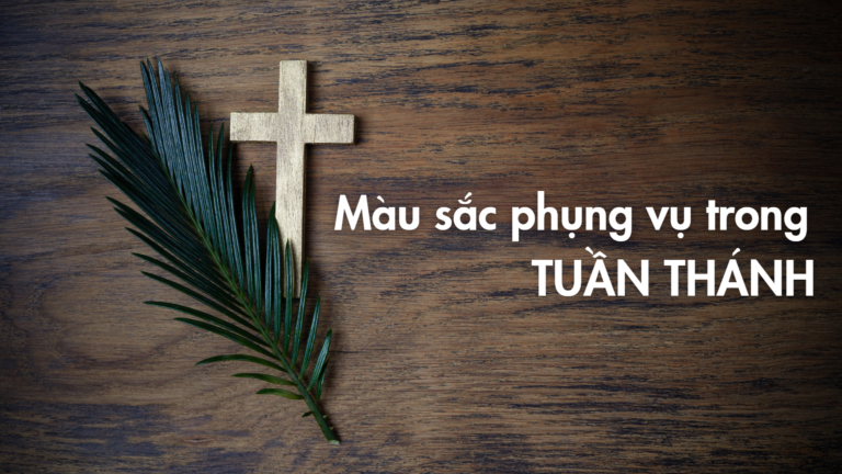 Màu sắc phụng vụ trong Tuần Thánh