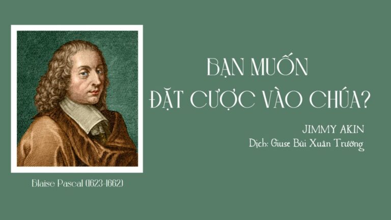 Bạn muốn đặt cược vào Chúa