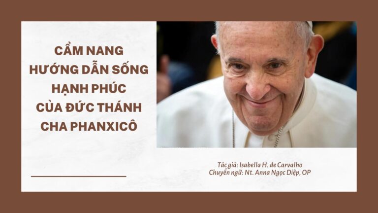 CẨM NANG HƯỚNG DẪN SỐNG HẠNH PHÚC CỦA ĐỨC THÁNH CHA PHANXICÔ
