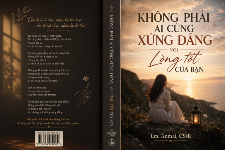 KHÔNG PHẢI AI CŨNG XỨNG ĐÁNG VỚI LÒNG TỐT CỦA BẠN – Lm. Anmai, CSsR