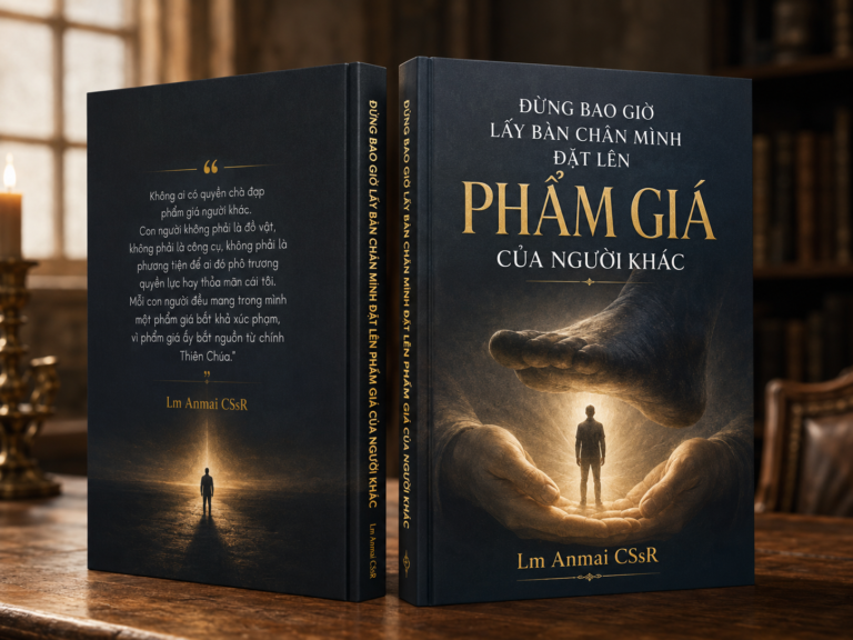 ĐỪNG BAO GIỜ LẤY BÀN CHÂN MÌNH ĐẶT LÊN PHẨM GIÁ CỦA NGƯỜI KHÁC – Lm. Anmai, CSsR