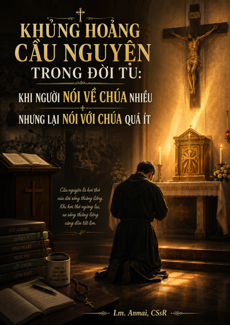 KHỦNG HOẢNG CẦU NGUYỆN TRONG ĐỜI TU: KHI NGƯỜI NÓI VỀ CHÚA NHIỀU NHƯNG LẠI NÓI VỚI CHÚA QUÁ ÍT