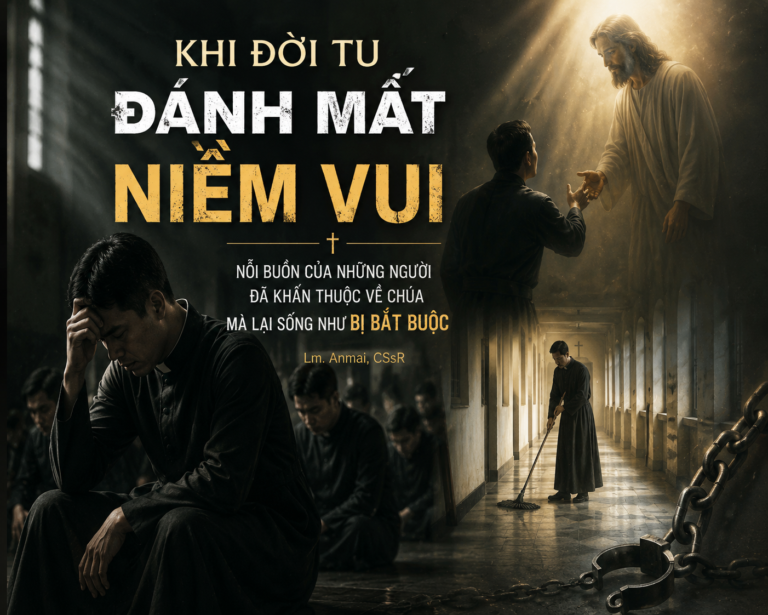 KHI ĐỜI TU ĐÁNH MẤT NIỀM VUI: NỖI BUỒN CỦA NHỮNG NGƯỜI ĐÃ KHẤN THUỘC VỀ CHÚA MÀ LẠI SỐNG NHƯ BỊ BẮT BUỘC