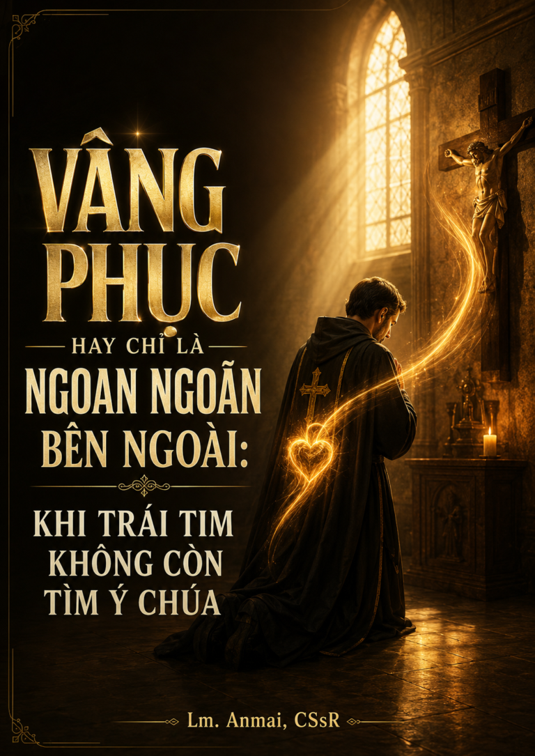 VÂNG PHỤC HAY CHỈ LÀ NGOAN NGOÃN BÊN NGOÀI: KHI TRÁI TIM KHÔNG CÒN TÌM Ý CHÚA