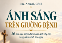 ÁNH SÁNG TRÊN GIƯỜNG BỆNH 30 bài suy niệm dành cho anh chị em đang nằm bệnh lâu ngày Dâng lên Chúa, cho những ai đang đau yếu – Lm. Anmai, CSsR