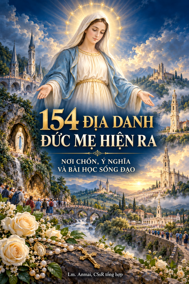 154 ĐỊA DANH ĐỨC MẸ HIỆN RA : NƠI CHỐN, Ý NGHĨA VÀ BÀI HỌC SỐNG ĐẠO – Lm. Anmai, CSsR tổng hợp