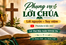 Phụng vụ Lời Chúa – Lời nguyện – Suy niệm (Youtube & bản văn) Lễ Thứ Bảy tuần XXVIII TN – Lm. Anmai, CSsR – Lm. Anmai, CSsR