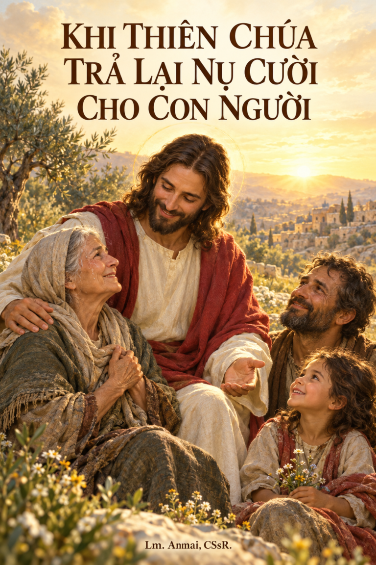 KHI THIÊN CHÚA TRẢ LẠI NỤ CƯỜI CHO CON NGƯỜI – Lm. Anmai, CSsR
